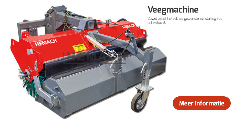 Hemach Veegmachine mini-Shovel